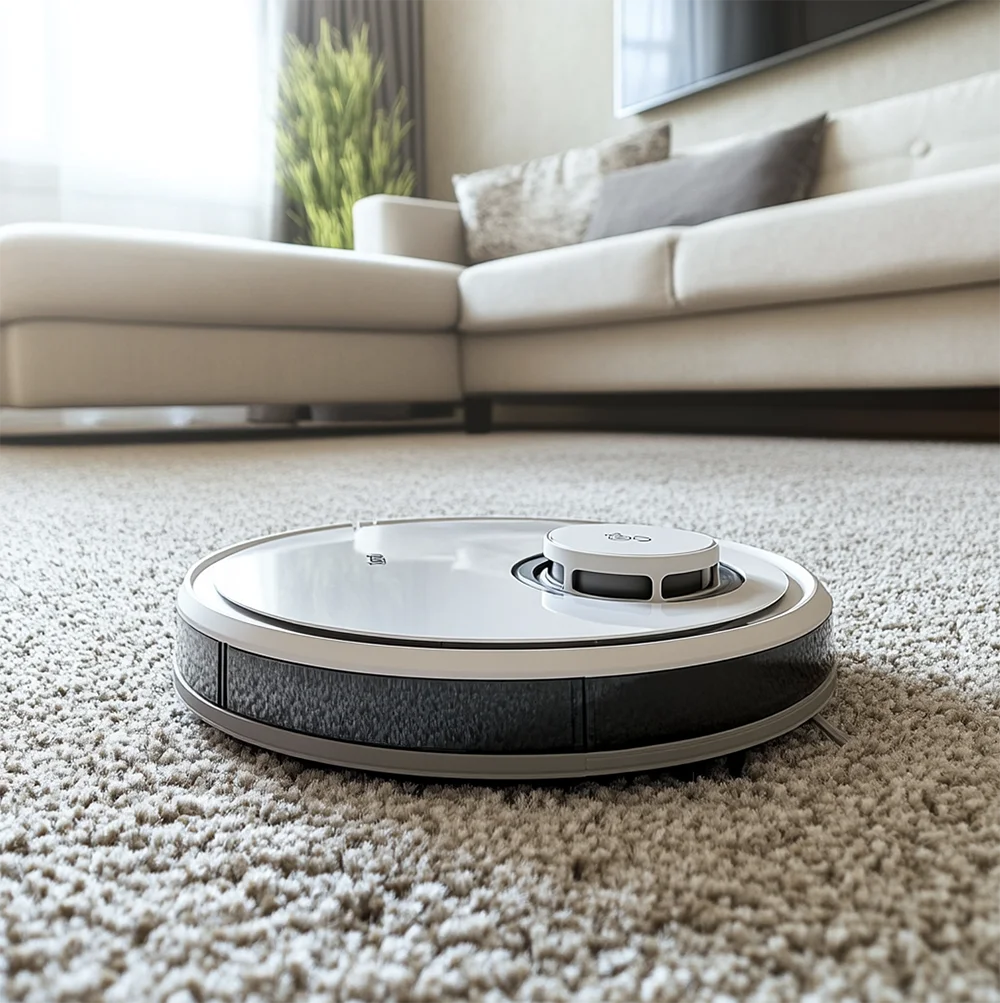 Automatic dirt disposal robot vacuum